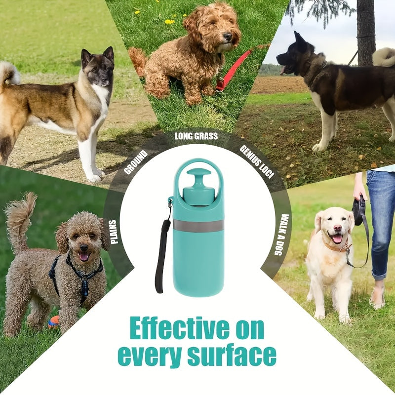 Mings Portable Pooper Scooper with Bag Attachment & Dispenser – Lightweight Claw Poop Picker – Ideal for Small & Large Dogs – No-Touch, Hands-Free Waste Removal