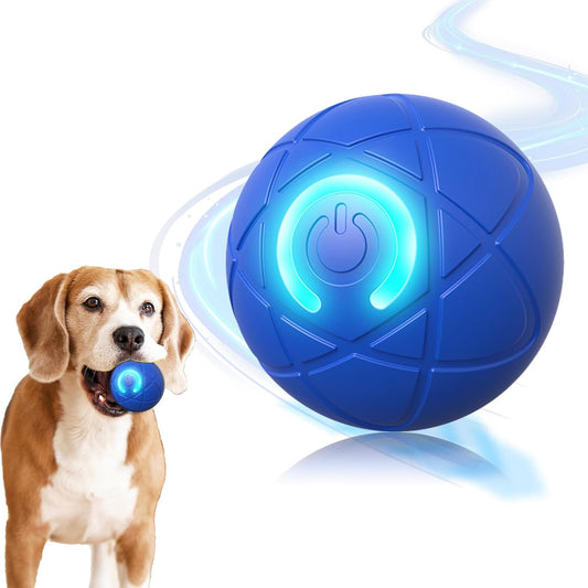 Mings Interactive Dog Toys Dog Balls, Activated Automatic Rolling Ball, for Puppy Small Medium Dogs Smart Jumping Automatic Moving, Bouncing and Rotating, Ball Vibrating Keep Them Busy [2025 Newly Upgraded]